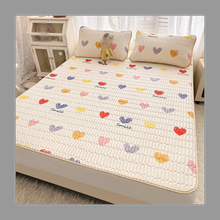 画像をギャラリービューアに読み込む, ベッドパッド 敷きパッド クイーン スタイルM13 春夏用 さらさら 汗取り敷きパッド 汗取り敷きパッド 取り付け簡単 洗える 敷パット ベッドパッド 洗濯機丸洗い可能 M771