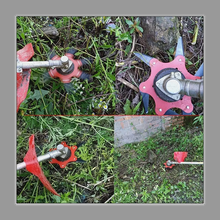 画像をギャラリービューアに読み込む, 6葉 草刈り 替え刃 草刈ブレード 草刈チップソー 高硬度 取り付け簡単 草刈り機部品 芝刈り機 交換部品 芝生 トリマーパーツ アクセサリーZ118