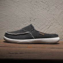 画像をギャラリービューアに読み込む, 軽量スニーカー かかとなしスニーカー メンズ スリッポン かかとなし スニーカー メンズ 夏サンダル サボサンダル カジュアル スリッパ 軽量 通気性 SM011