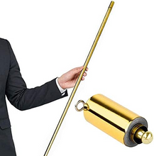 画像をギャラリービューアに読み込む, 魔法伸縮ステッキ・金属製・容易に飛び出す・魔法道具・舞台用品・屋内外遊び道具・ゴールド&シルバー・大人に適した・神秘的なギフト Z028