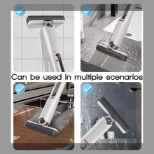 画像をギャラリービューアに読み込む, 携帯用小型モップ、手動洗浄可能 デスクトップ用 ミニモップのクリーニング 、ポータブルセルフスクイーズミニモップ M703