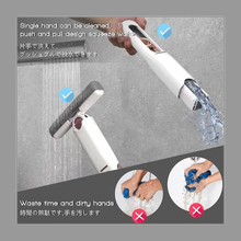 画像をギャラリービューアに読み込む, 携帯用小型モップ、手動洗浄可能 デスクトップ用 ミニモップのクリーニング 、ポータブルセルフスクイーズミニモップ M703