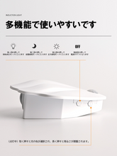 画像をギャラリービューアに読み込む, 磁気シェル形状 ナイトライト モーション センサー 充電式モーションセンサーライト 屋内 階段 壁用 D118