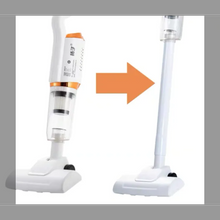 画像をギャラリービューアに読み込む, ポータブル コードレス掃除機 120W ハンドヘルド スティック掃除機 ハードフロア カーペット ペットの毛 車用 8500Pa 強力吸引 600ml 集塵カップ フロアブラシ付き 接続パイプ バッテリー内蔵 軽量で便利、時間と手間を省くM577