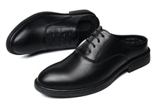 画像をギャラリービューアに読み込む, ビジネスシューズ ビジネスサンダル かかとなし スニーカー メンズ 革靴 ビジネススリッパ オフィスサンダル かかとなしビジネスシューズ 紳士靴 SM008