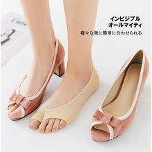 画像をギャラリービューアに読み込む, カバーソックス レディース 2本指 夏 足指ソックス 指先なし 足袋ソックス 靴下 メッシュ 通気 快適 フットカバー A024