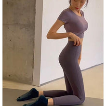 画像をギャラリービューアに読み込む, ヨガソックス 5本指 2足セット 滑り止め 通気性 防臭 レディース 靴下 ヨガ ダンス バレエ スポーツ 室内運動 A029