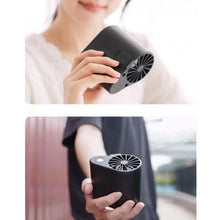 画像をギャラリービューアに読み込む, 携帯扇風機 腰掛け扇風機 ミニ扇風機 ベルトファン 腰掛けファン USB充電式 風量3段階調節 作業服用ファン 手持ち扇風機 ウエストに装着可能 D017