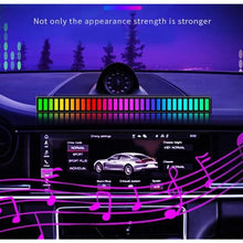 画像をギャラリービューアに読み込む, 音楽連動 スマート LED ライト RGB音響制御リズムランプ RGB雰囲気ライト 車LEDリズムライト 音に反応 調光調色 車 机の上の装飾 車アクセサリー D040