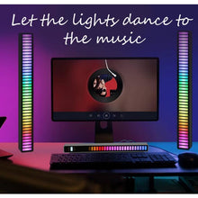 画像をギャラリービューアに読み込む, 音楽連動 スマート LED ライト RGB音響制御リズムランプ RGB雰囲気ライト 車LEDリズムライト 音に反応 調光調色 車 机の上の装飾 車アクセサリー D040