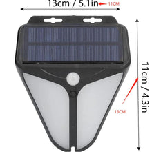 画像をギャラリービューアに読み込む, ソーラー屋外ライト プラスチック製 防水ソーラーライト屋外ソーラーパワー屋外ライト 庭用フェンス D058