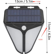 画像をギャラリービューアに読み込む, ソーラー屋外ライト プラスチック製 防水ソーラーライト屋外ソーラーパワー屋外ライト 庭用フェンス D058