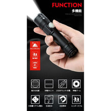 画像をギャラリービューアに読み込む, ハンディライト USB充電式 懐中電灯 軽量 便利 防災 便利 紛失予防 D089