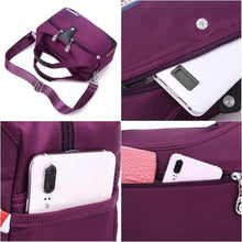 画像をギャラリービューアに読み込む, レディース用大容量軽量カジュアルハンドバッグ、肩掛け・斜め掛け対応、防水性能 K072