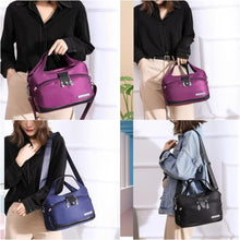 画像をギャラリービューアに読み込む, レディース用大容量軽量カジュアルハンドバッグ、肩掛け・斜め掛け対応、防水性能 K072