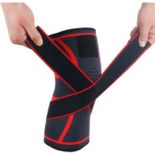 画像をギャラリービューアに読み込む, 膝サポーター スポーツサポーター ひざ用サポーター 加圧式 膝保護 膝固定 両ヒザ用 左右兼用 通気性 伸縮性 男女 左右兼用 ランニング バスケ P003