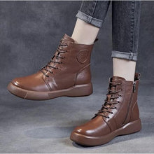 画像をギャラリービューアに読み込む, ショートブーツ ブーツレディース ハイカット アンクルブーツ フラット ブーティー レディース 黒 ガールズ S039