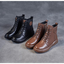 画像をギャラリービューアに読み込む, ショートブーツ ブーツレディース ハイカット アンクルブーツ フラット ブーティー レディース 黒 ガールズ S039