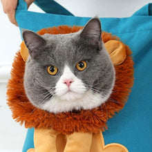 画像をギャラリービューアに読み込む, 帆布製シングルショルダー猫 小型犬専用外出バッグ 適度な開口部 適用範囲広い Z120