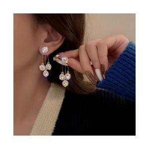タッセルピアス ロング 万能ピアス レディースA018