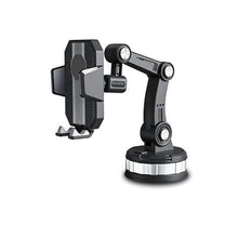 画像をギャラリービューアに読み込む, 車載ホルダー 機械アーム式 車 スマホスタンド 片手操作 1台4役 粘着ゲル吸盤 エアコン吹き出し口式兼用 伸縮アーム 携帯ホルダー 360度回転 Z014
