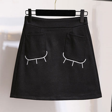 画像をギャラリービューアに読み込む, お進めコーデ?蝶結び配色セーター+可愛い模様スカート
